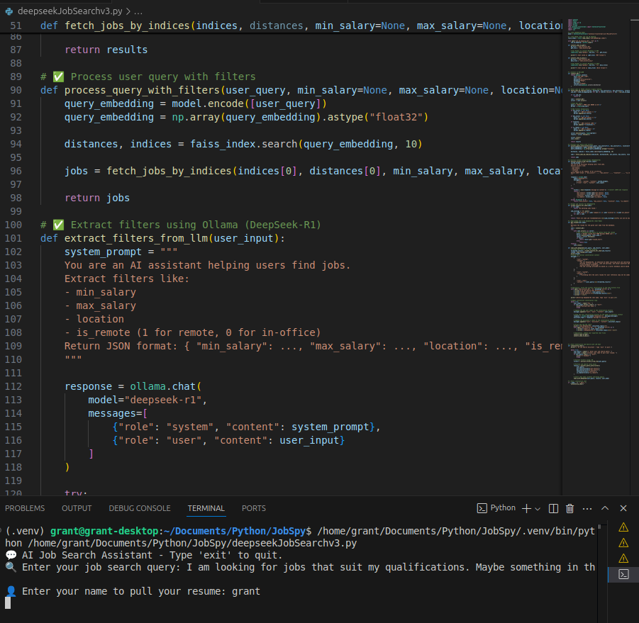 Semantic Search Engine Screenshot 1
