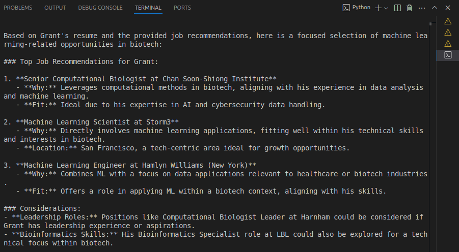 Semantic Search Engine Screenshot 2
